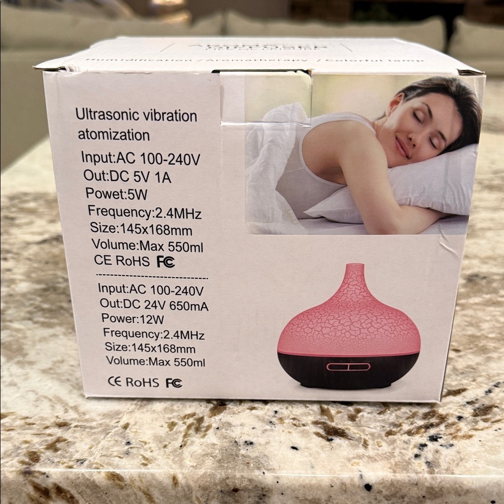 Multi Color Ultrasonic Vibration Atomization Aroma Diffuser